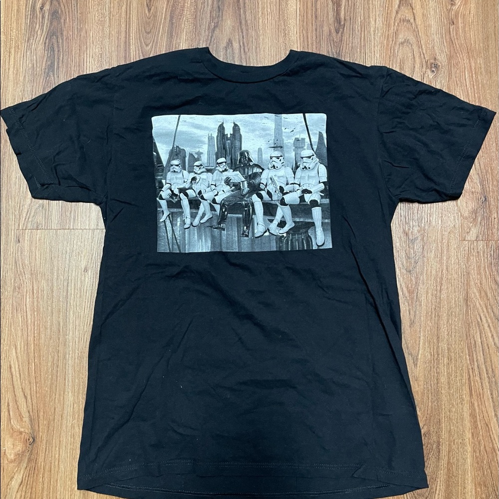 Star Wars Darth Vader & Storm Trooper Tee Size Large
